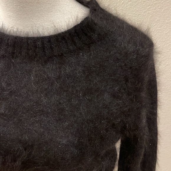 Maison Martin Margiela Size Medium Wool-Blend Black Sweater - Picture 4 of 7